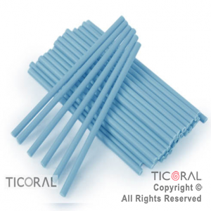 PALITO PARA CHUPETIN COLORES TURQUESA 15CM x 50